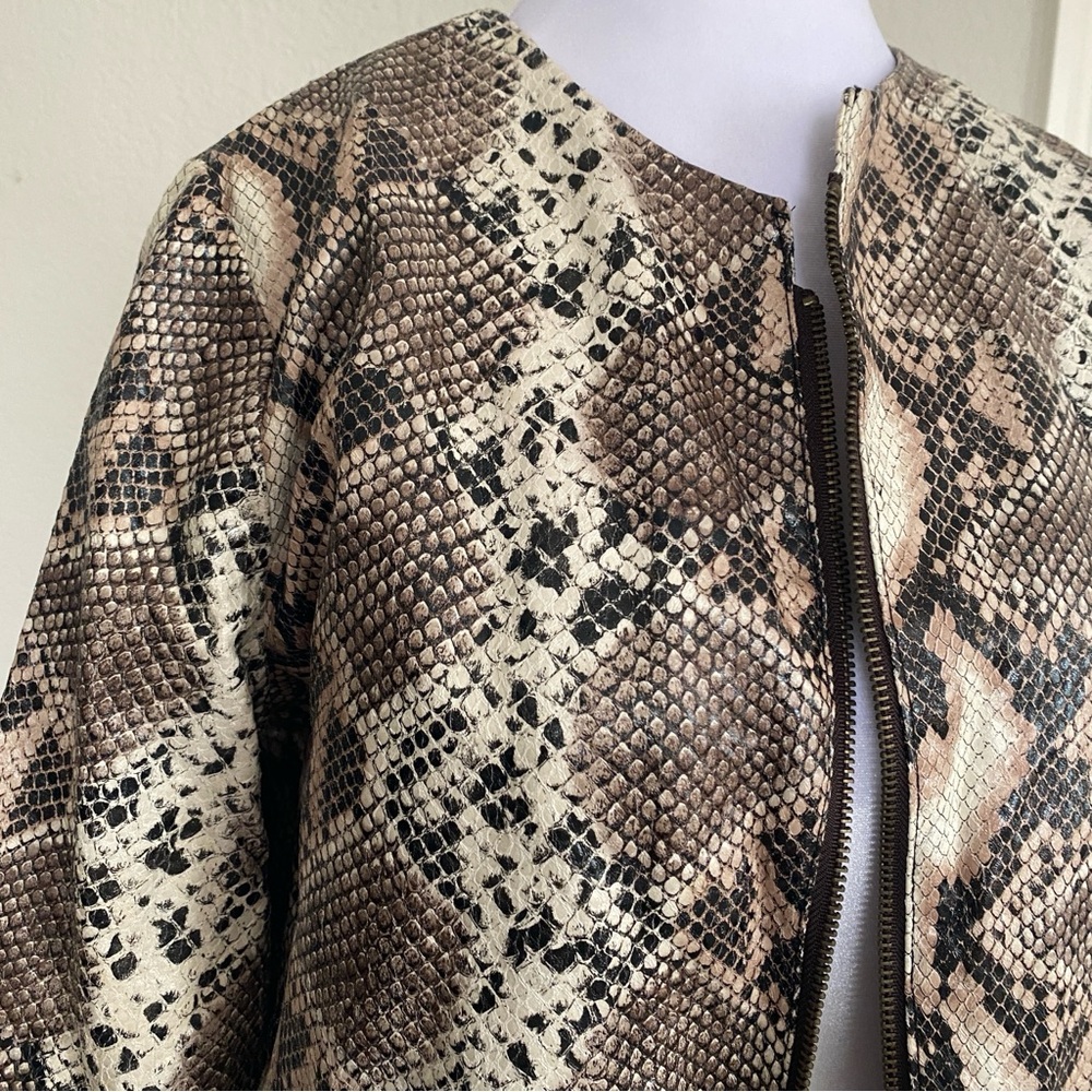 Fever Multicolor Snake Pattern Jacket - Picture 2 of 7